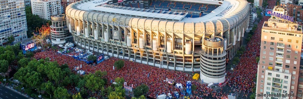 Hyundai Fan Park Madrid. Santiago Bernabeu