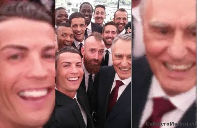 Selfie Cristiano Ronaldo o CR7