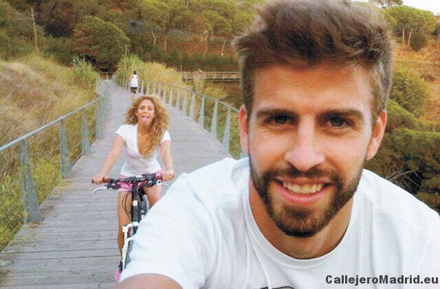 Selfie Pique y Shakira