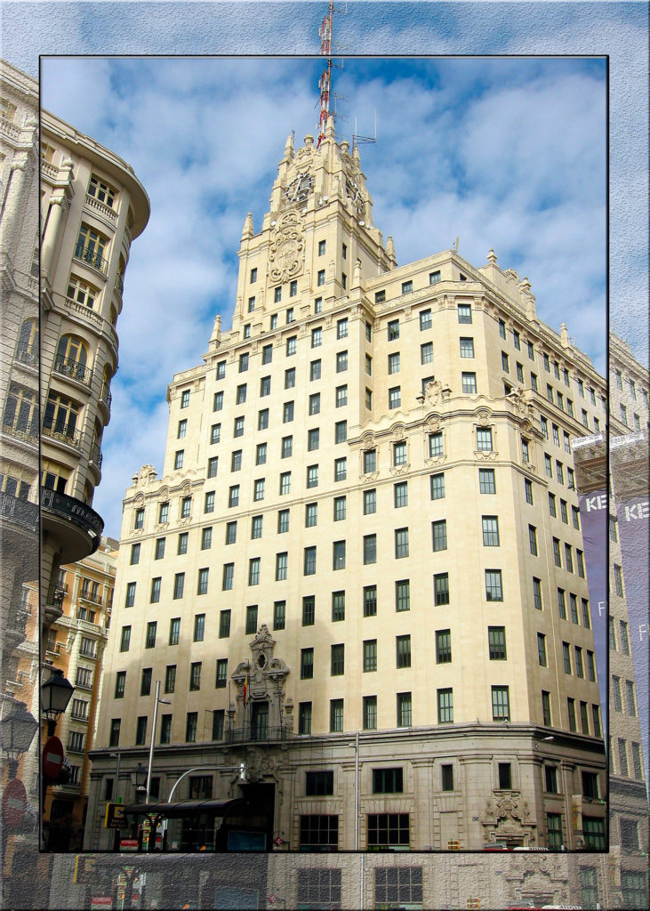 FOTO Edificio Telefónica - Gran Vía Madrid